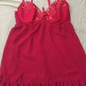 ❤️ Seriously Sexy Underwire Baby Doll Chemise 💋